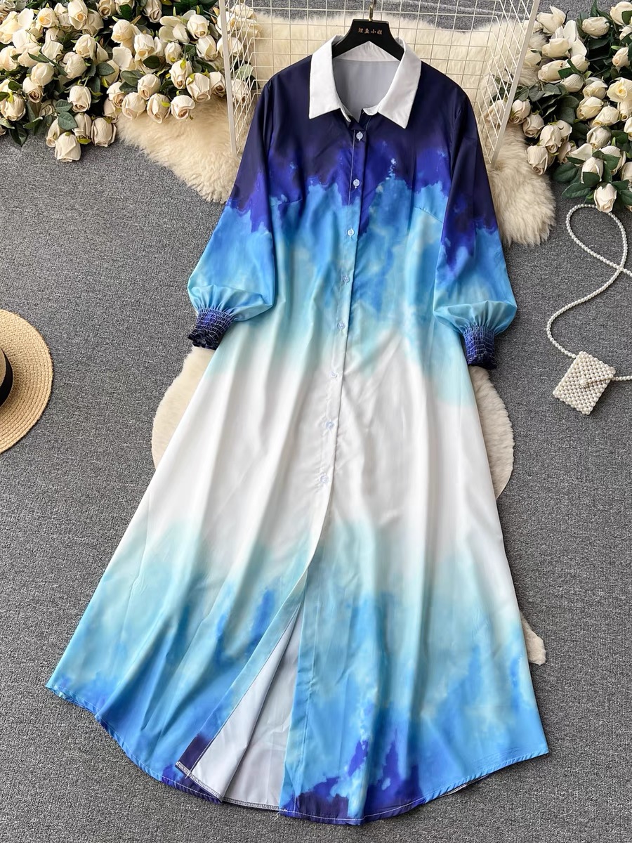 Exclusive invite shirt dress DZZ3398 image