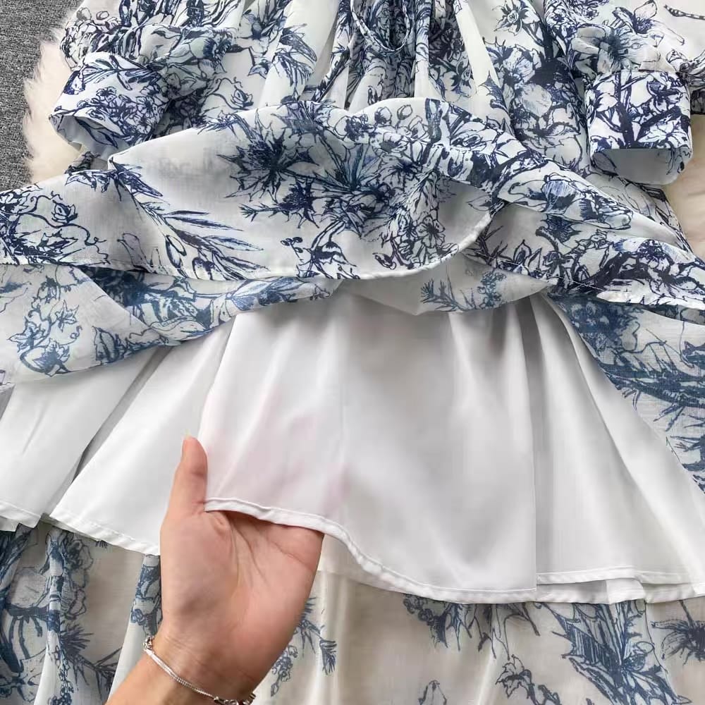 Comfort comes print dress CD96 image