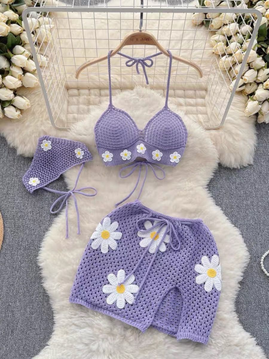 Area codes beach crotchet set TPZZ3334 image
