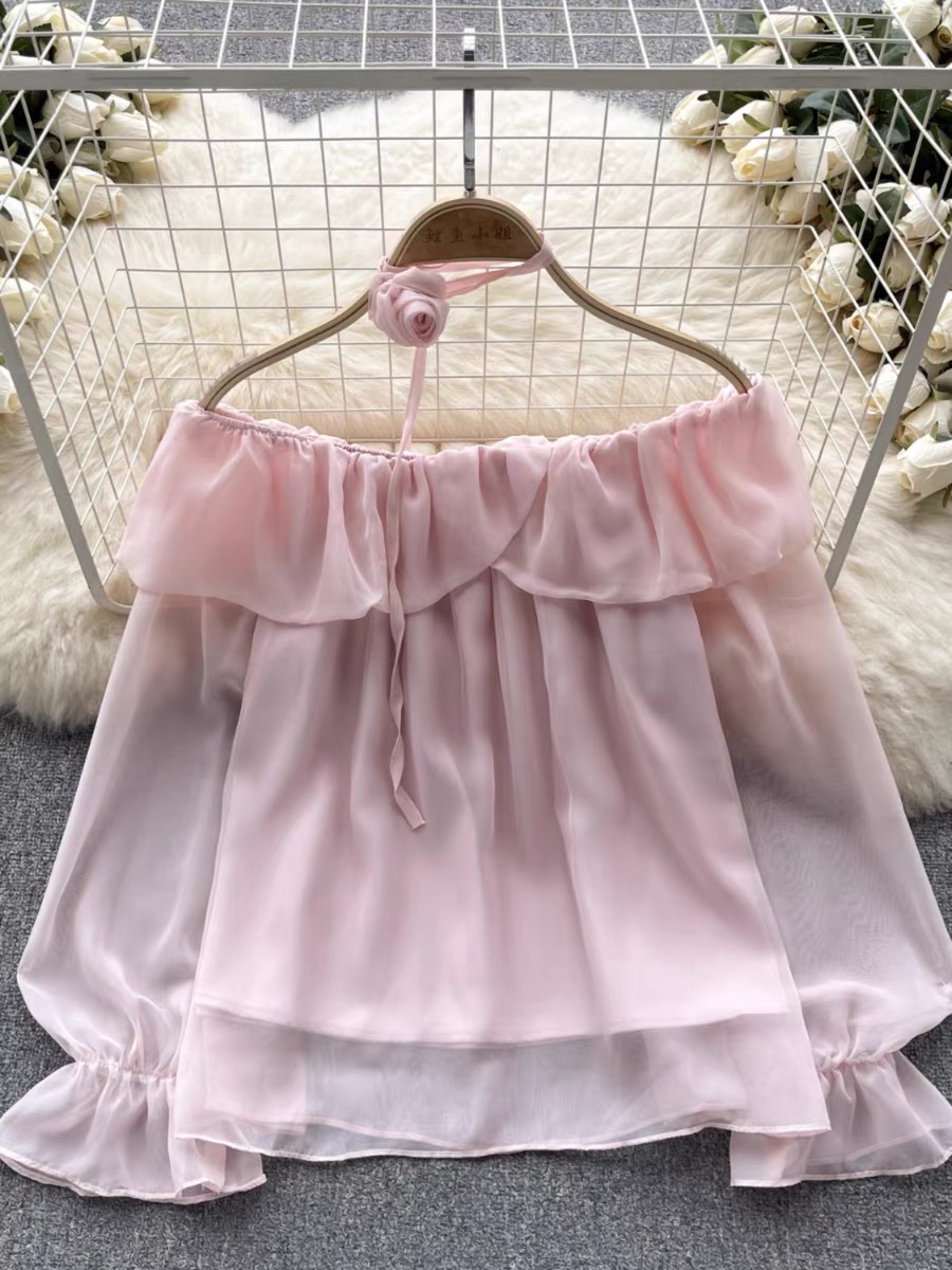 None of your business cotton blouse BE233 image