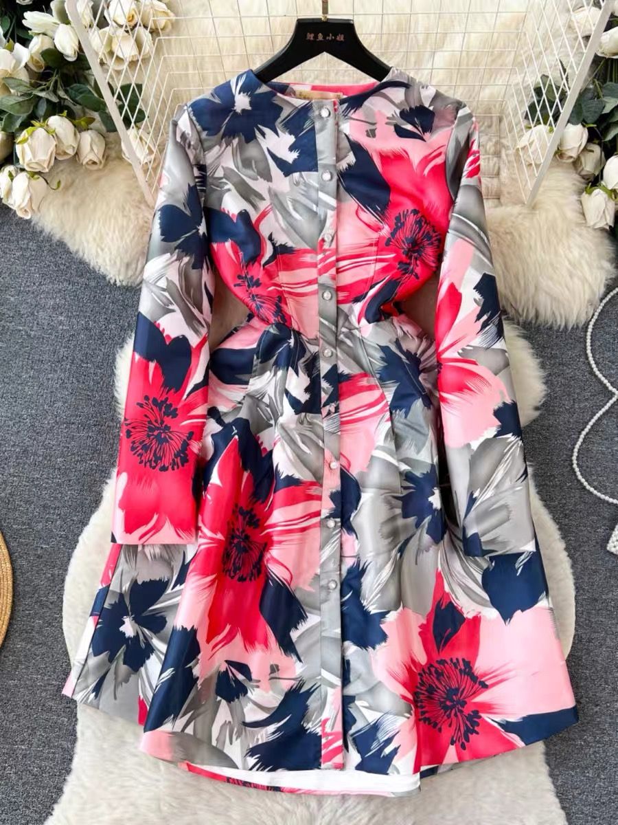 Royal babe floral dress FD339 image