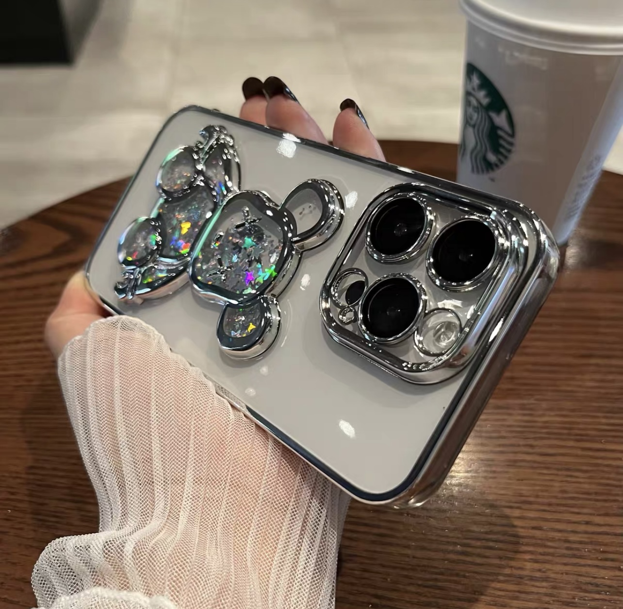 KAWS glitter phone case AC154 image