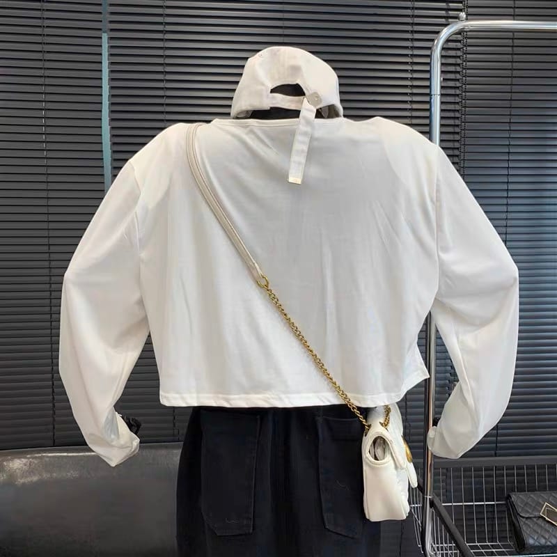 Have a good day crop top image