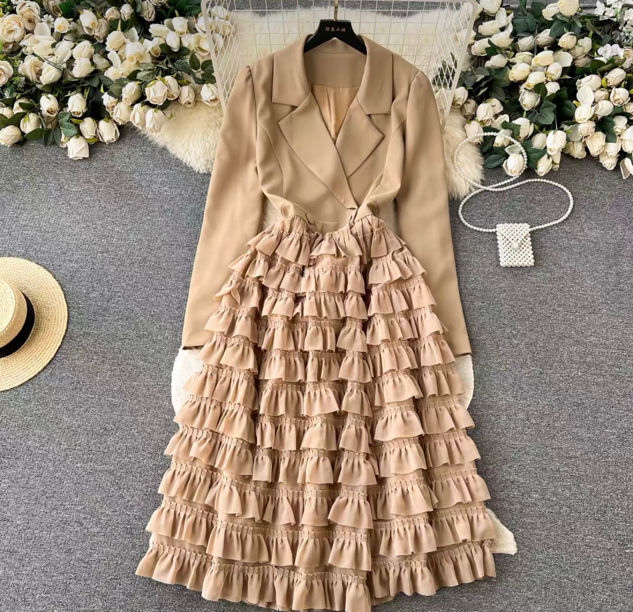 Lost your chance tulle suit dress FD324 image