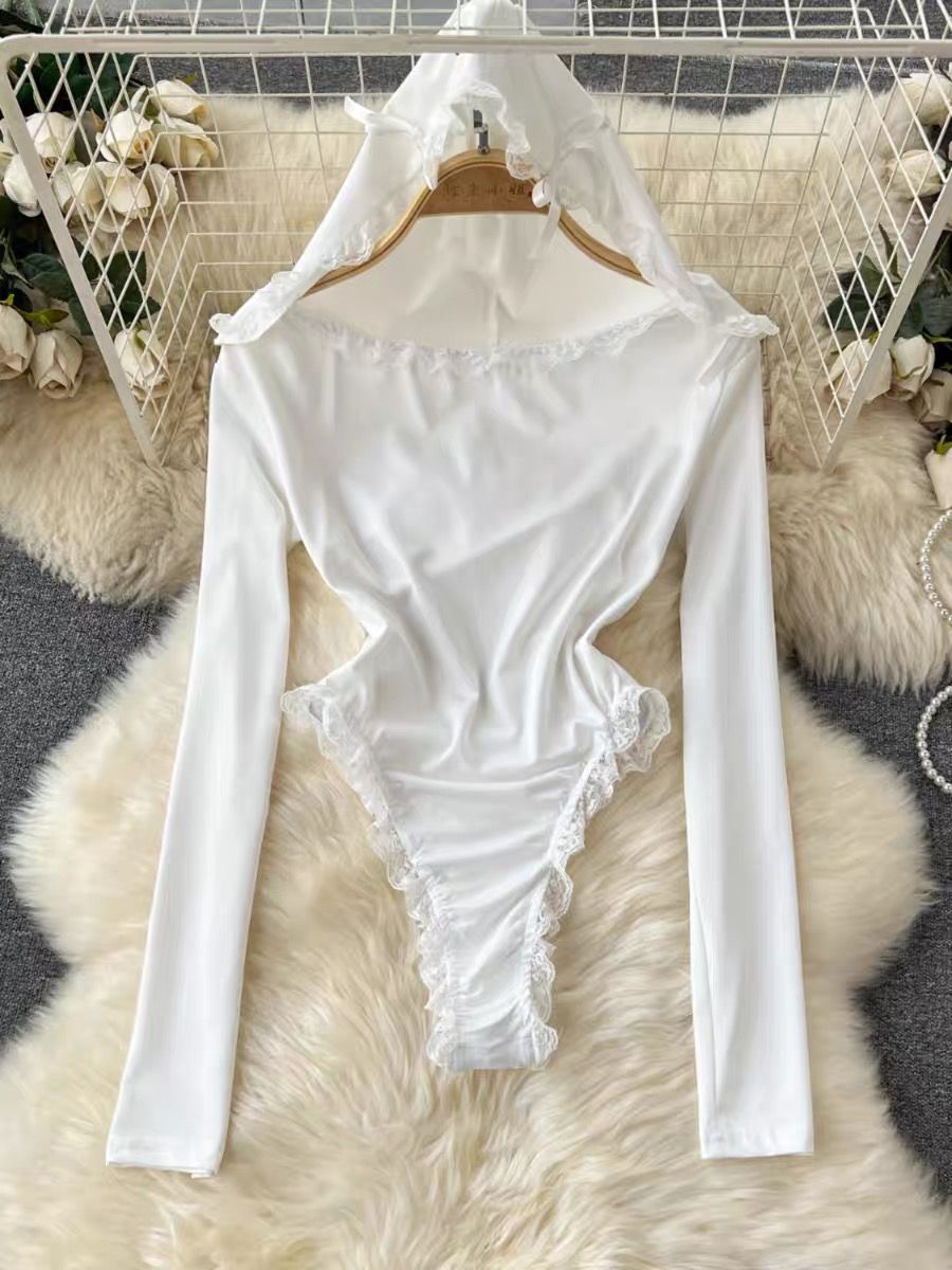 Shake it off bodysuit hoodie top TZZ2429 image