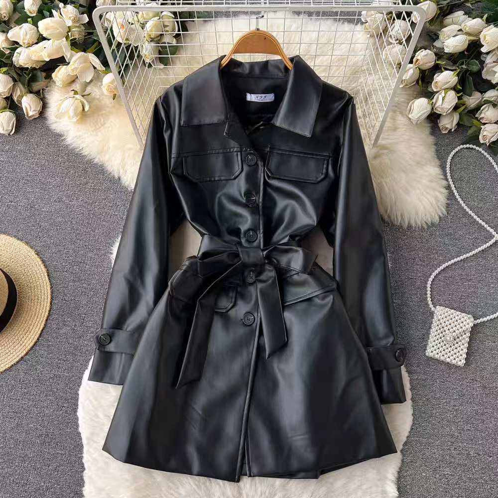 Take care of me leather jacket LJ102 image