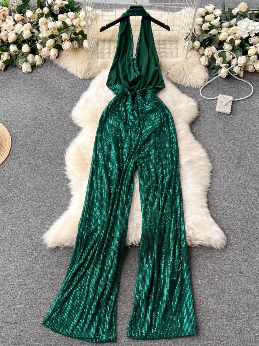 Oh baby sequin jumpsuit JRZZ680 image