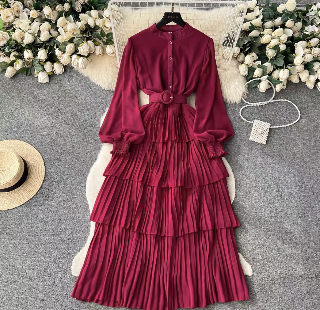 Rope you in tulle dress FD325 image