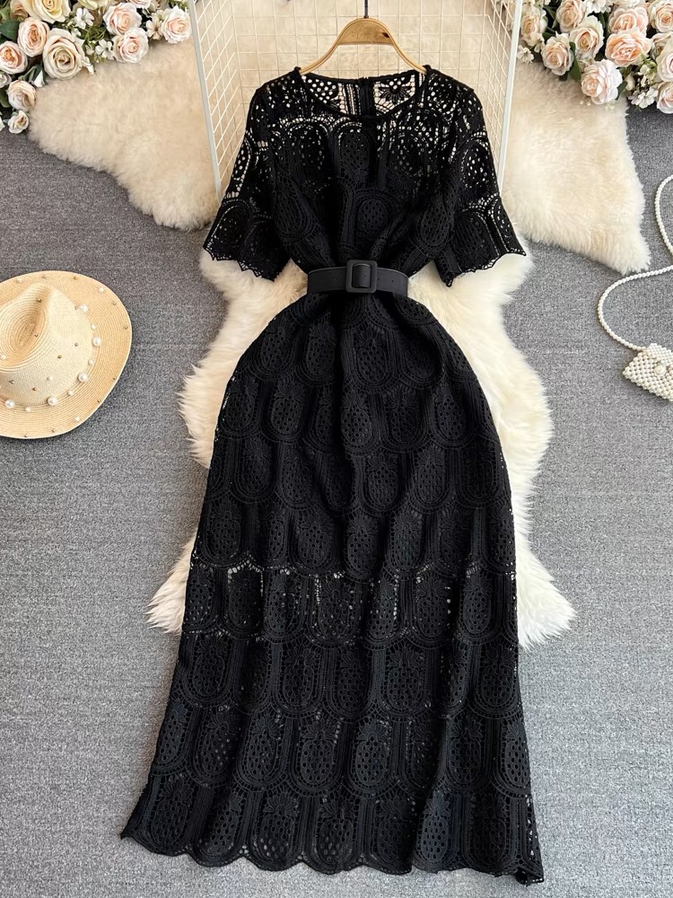 Princess royal lace dress & belt FD164 image