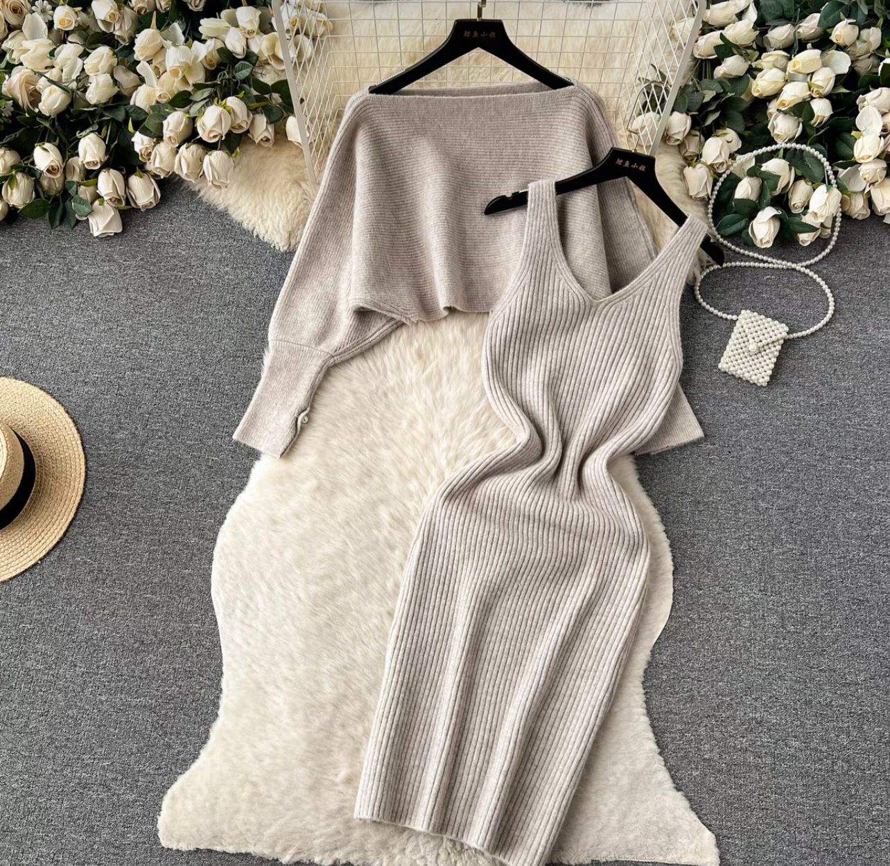 Pink babe sweater set TPZZ2664 image