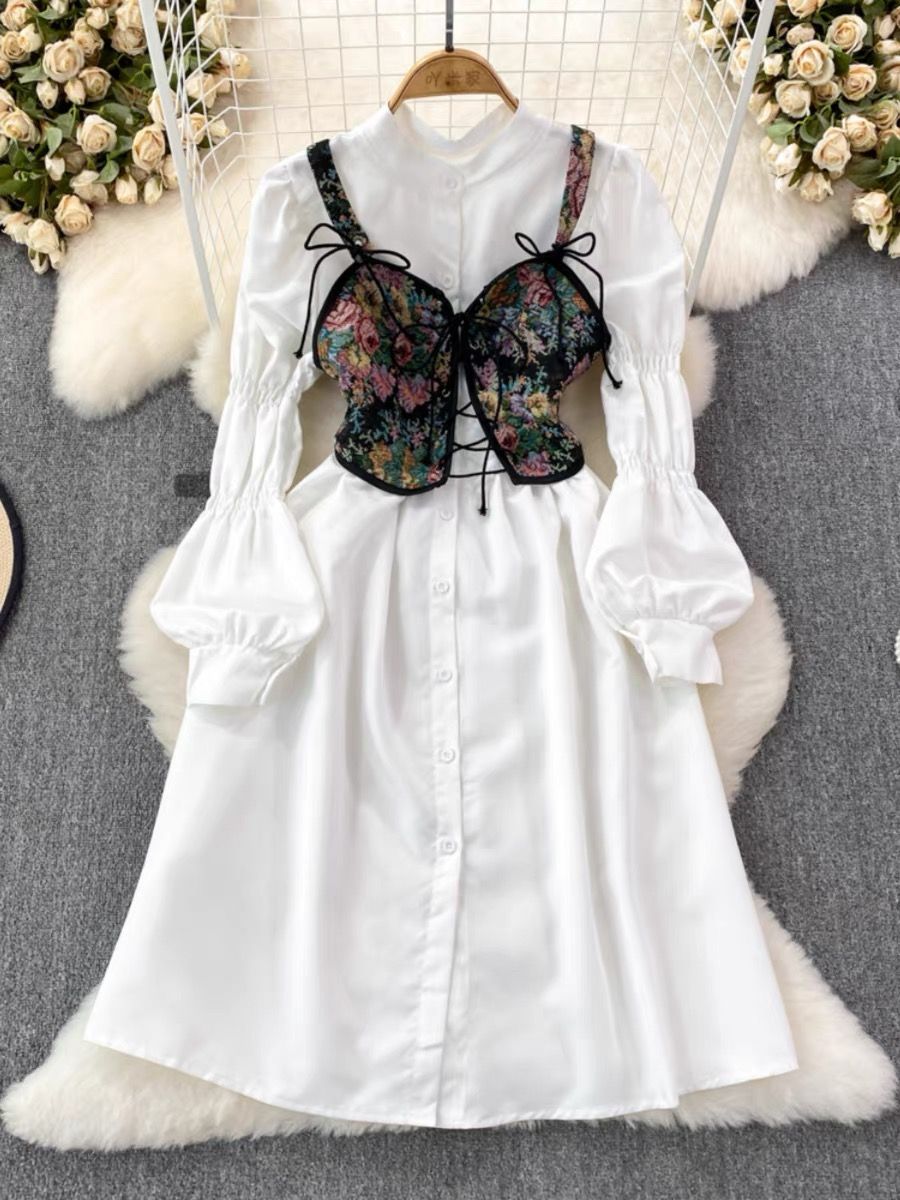 Glitz and glamour shirt dress & corset SDZZ845 image