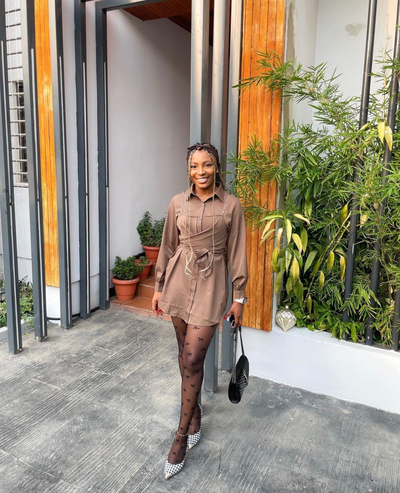 Make me yours shirt dress image