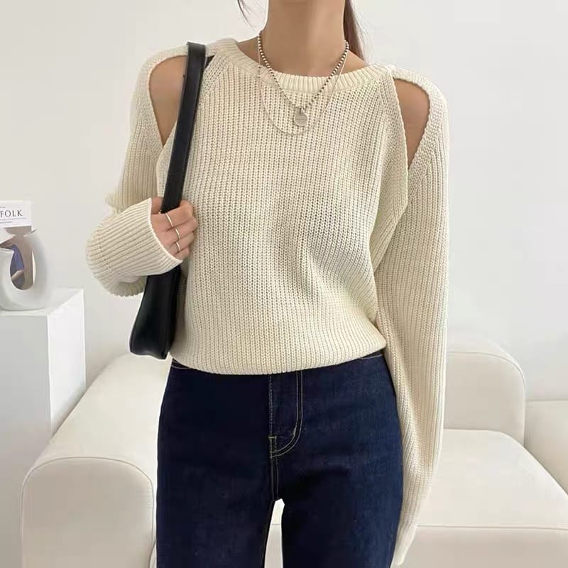 Major vibe knitted top TZZ2350 image