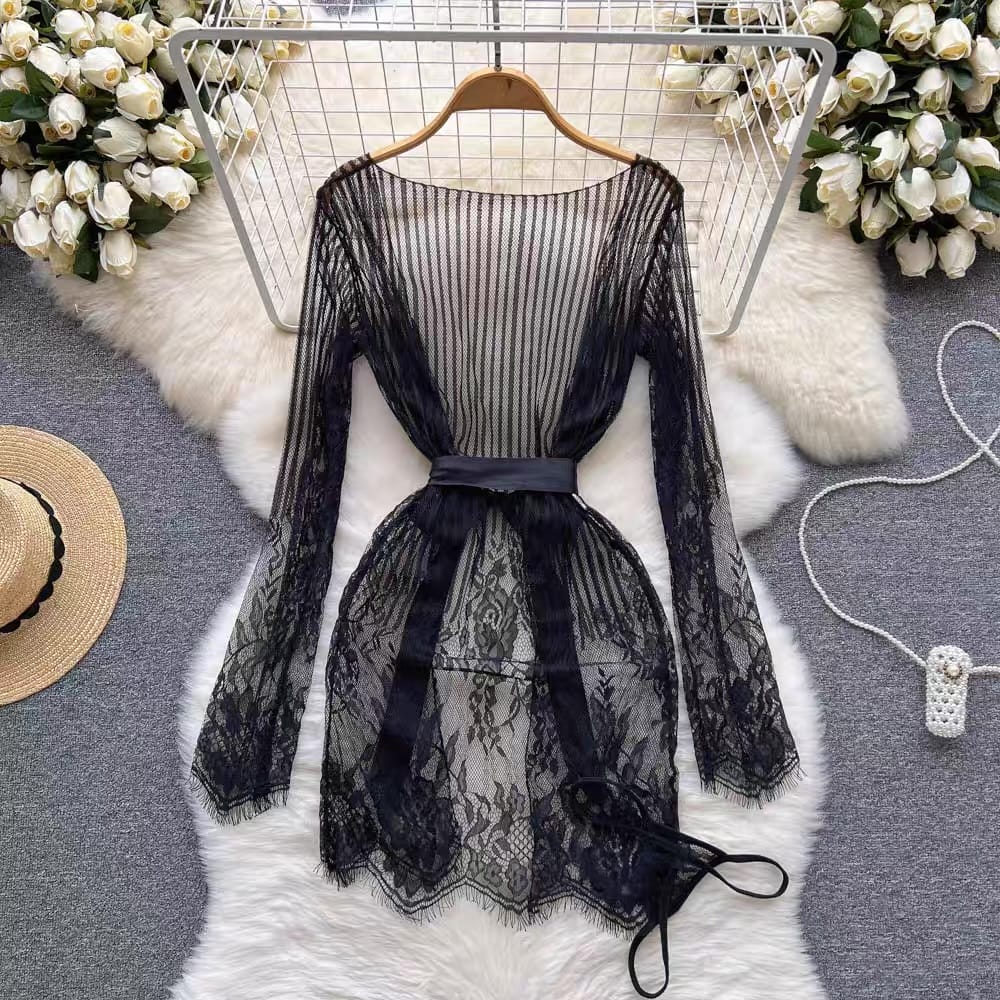 Fight for my love chantily lace set SW103 image