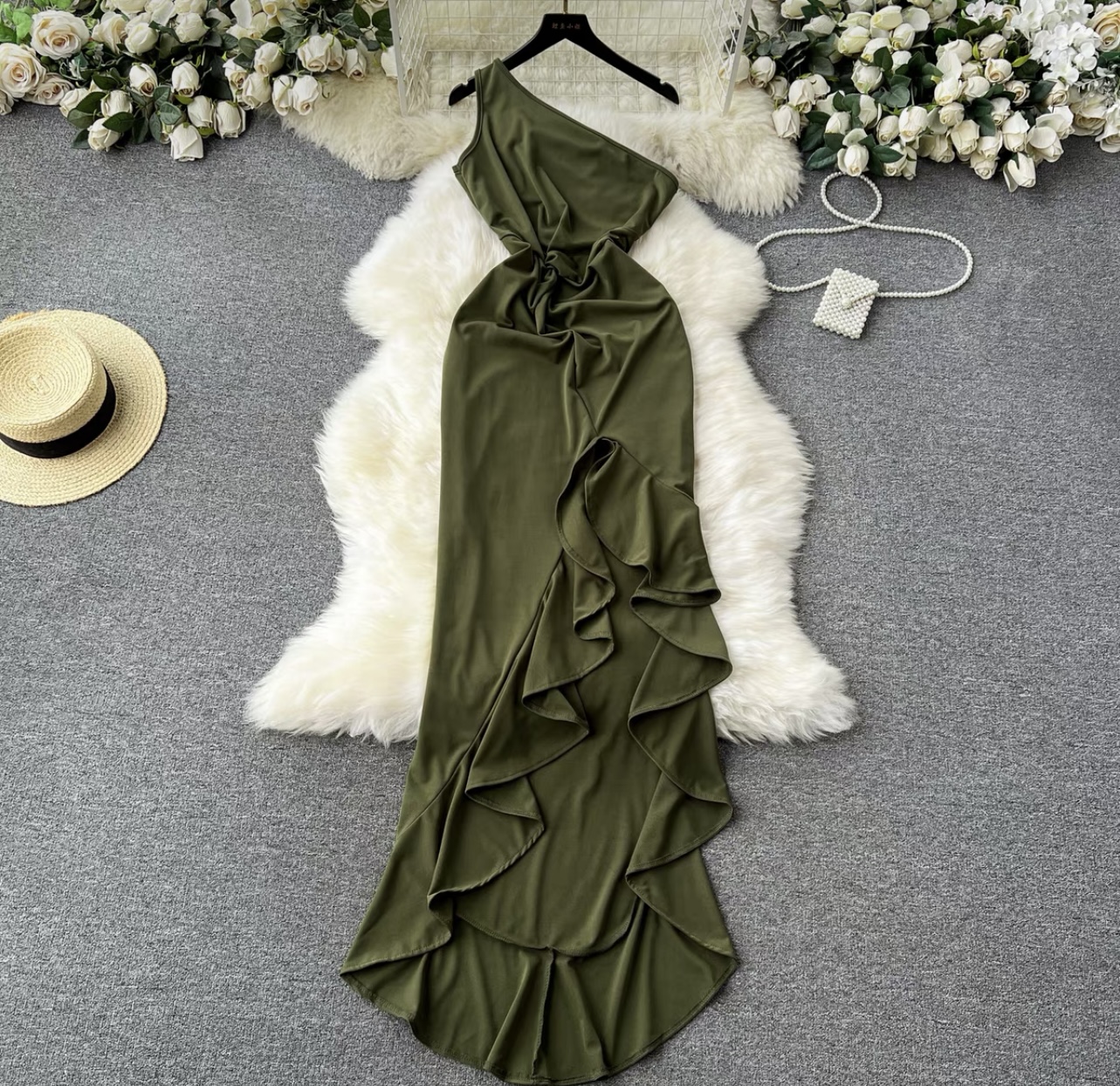 School party ruffle dress CBC261 image