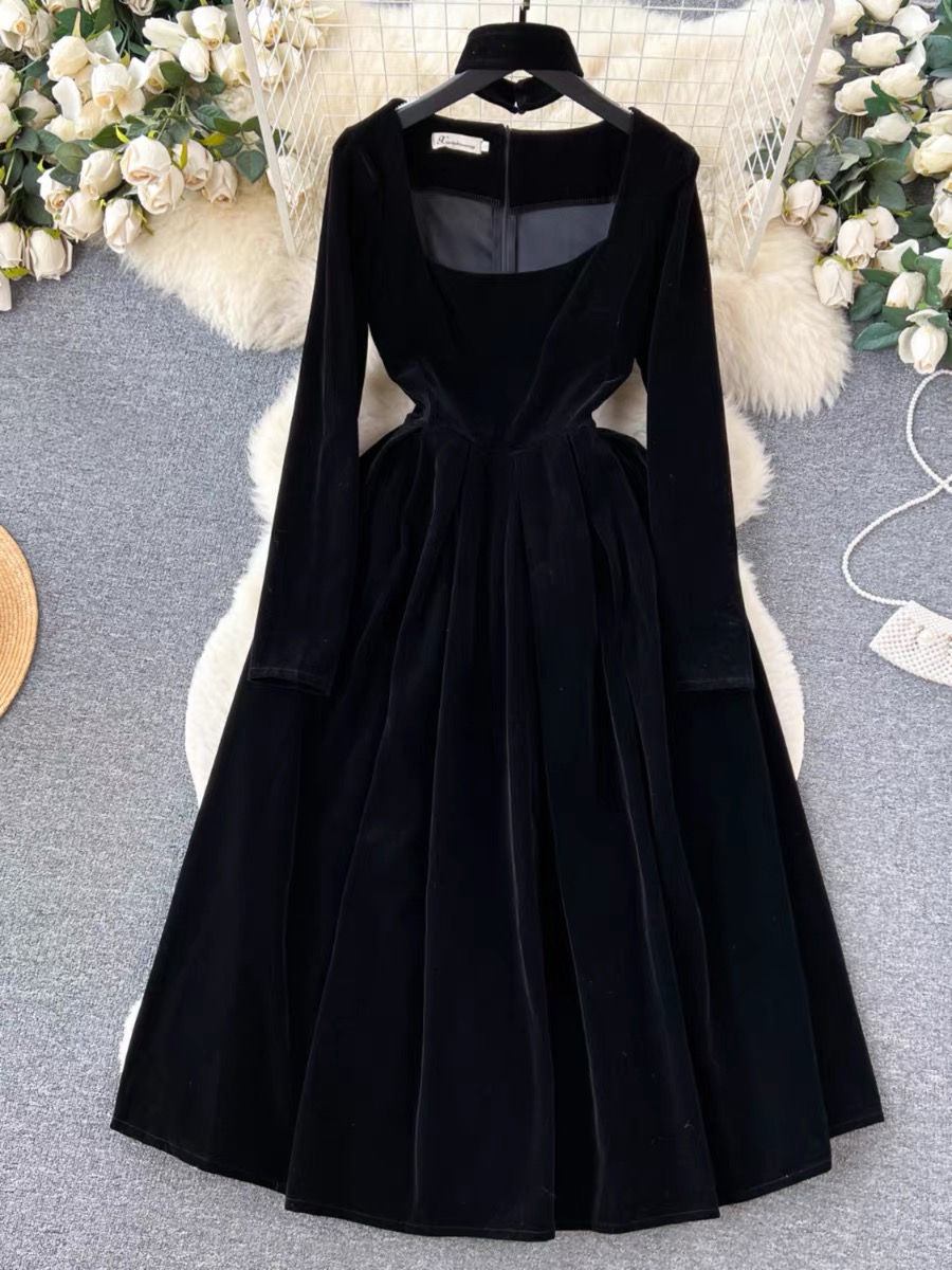 Cocktail mission suede dress FD307 image