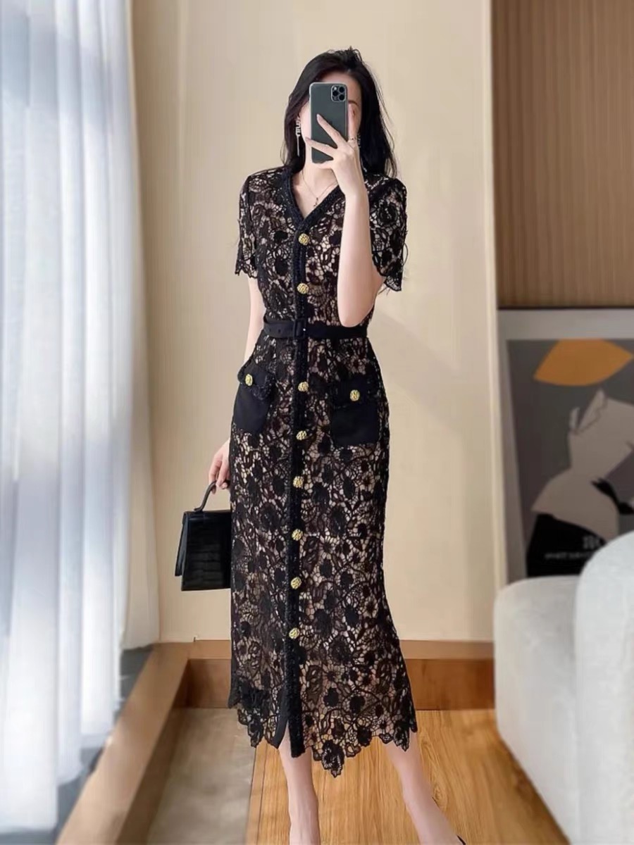 Wifey luxury lace dress FBC28 image