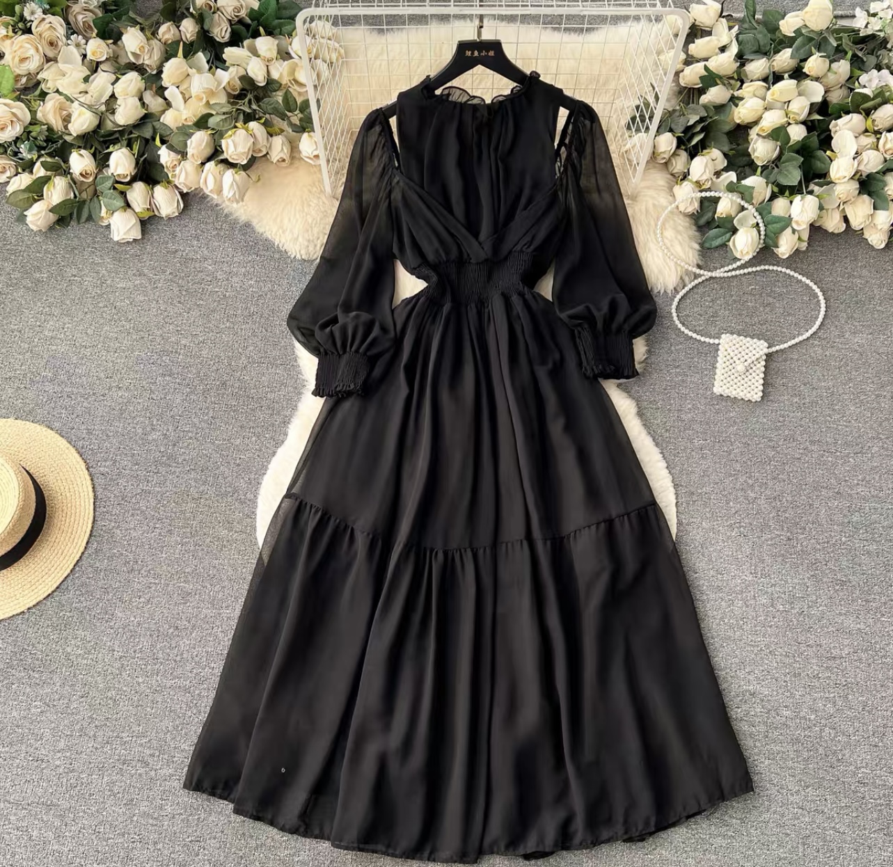 You know the vibes evening dress CD525 image