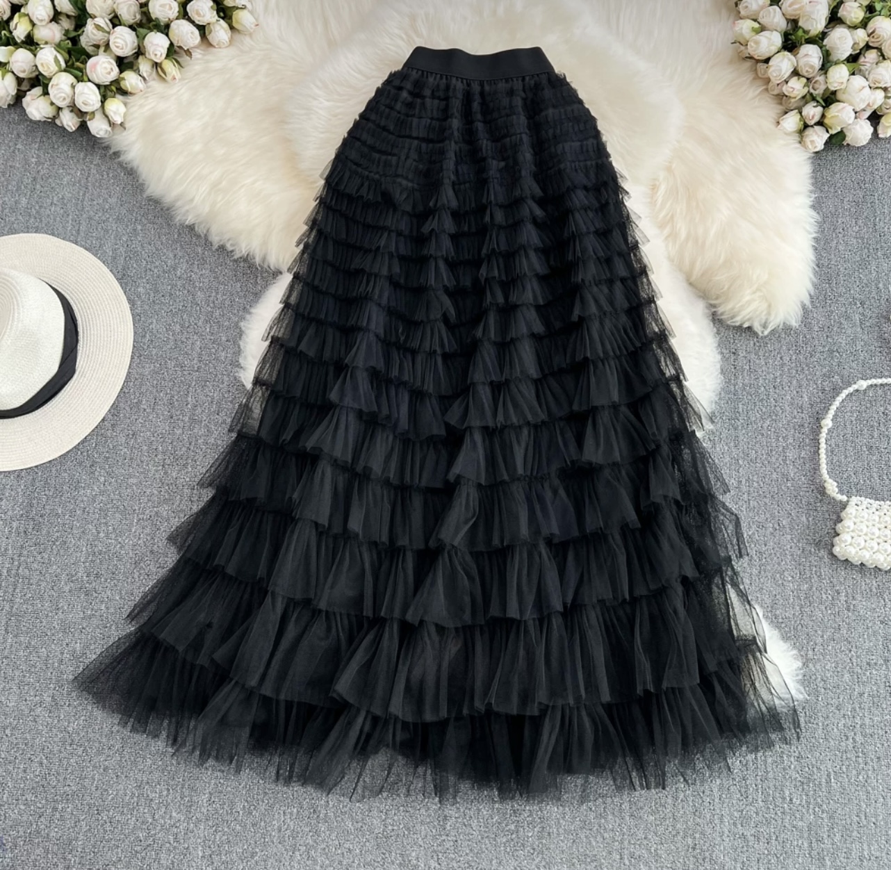 Taken for the day ruffle skirt SZZ189 image