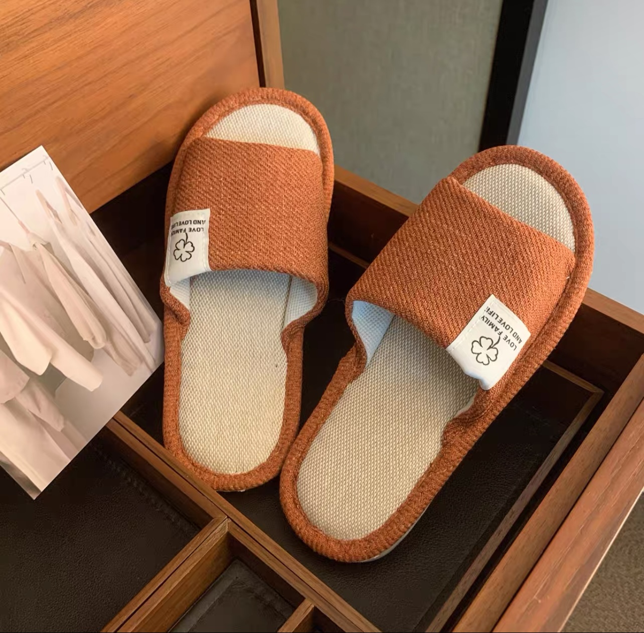 Stay home cozy slippers SNZZ462 image