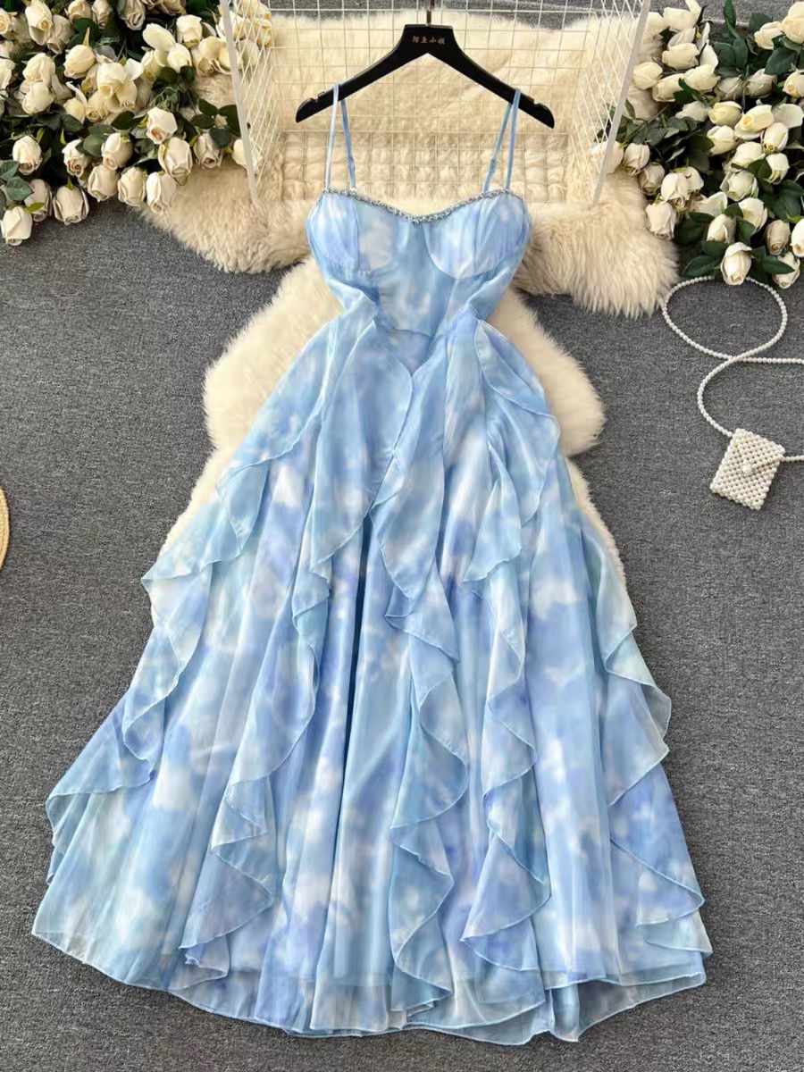 Soulmate search ruffle dress CD439 image