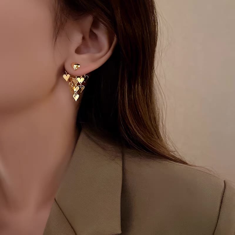 Mali baby heart earrings JW150 image