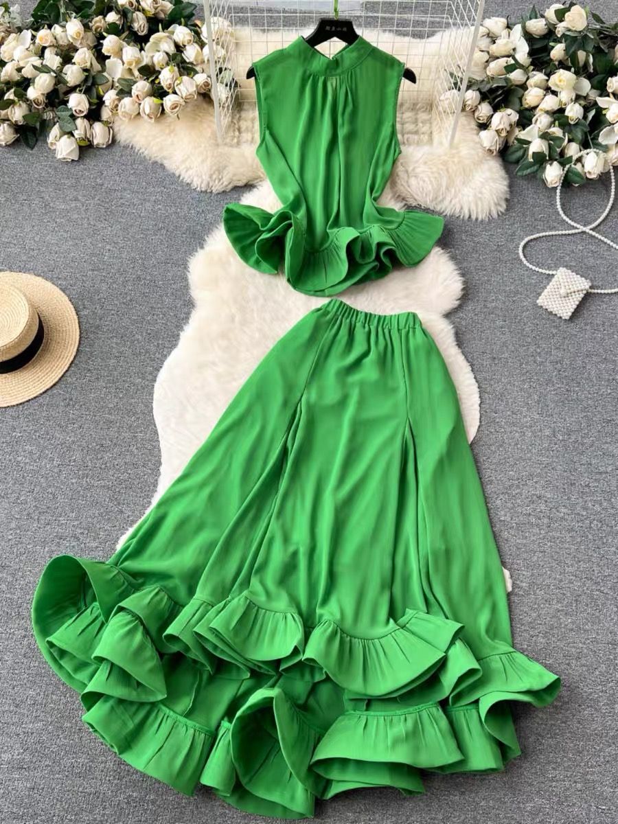 Caught in your trap ruffle set TPZZ3317 image