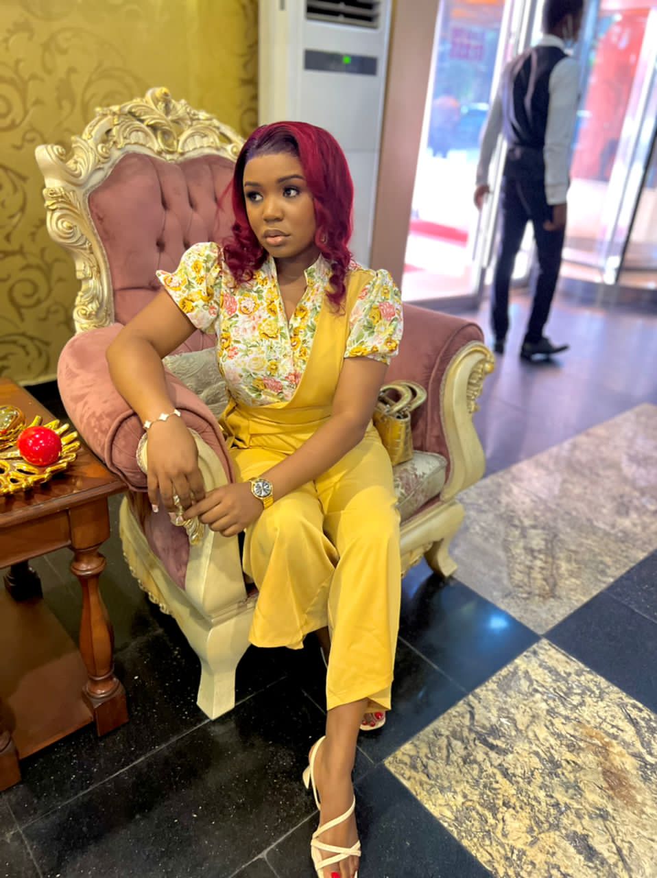 Outshine them all jumpsuit set image