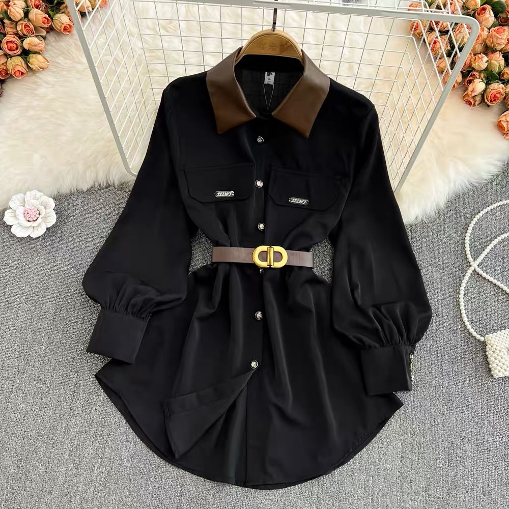 Dinner dates shirt dress SDZZ421 image