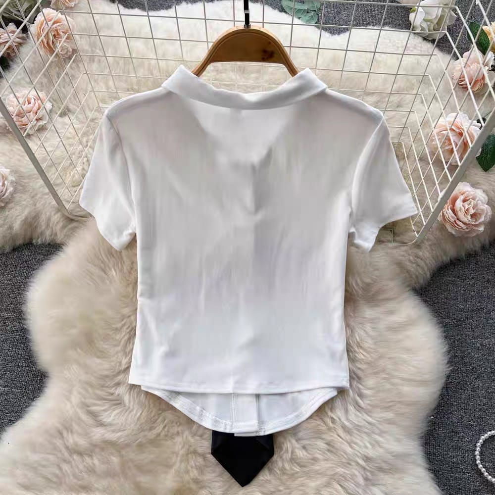 High school babe top TZZ1363 image