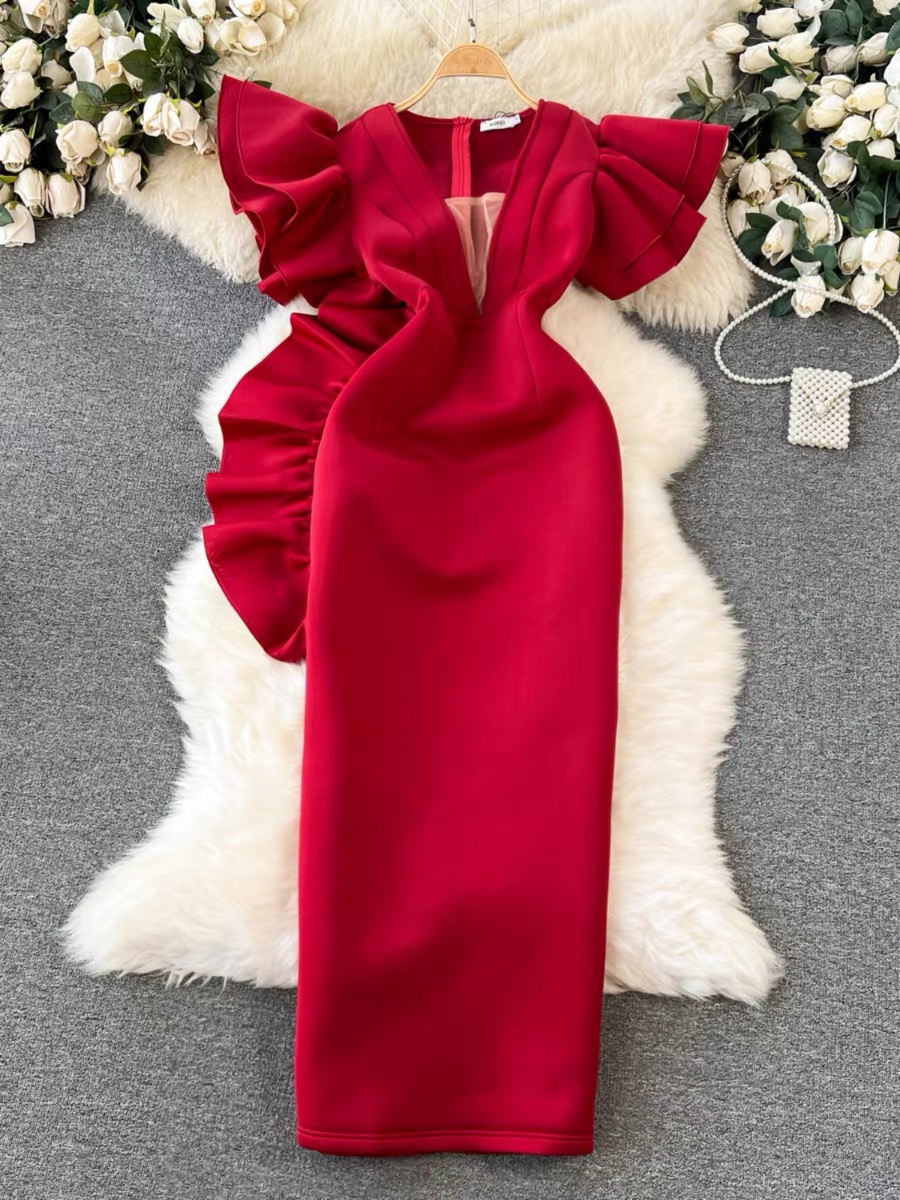 Wedding guest dress EBC153 image