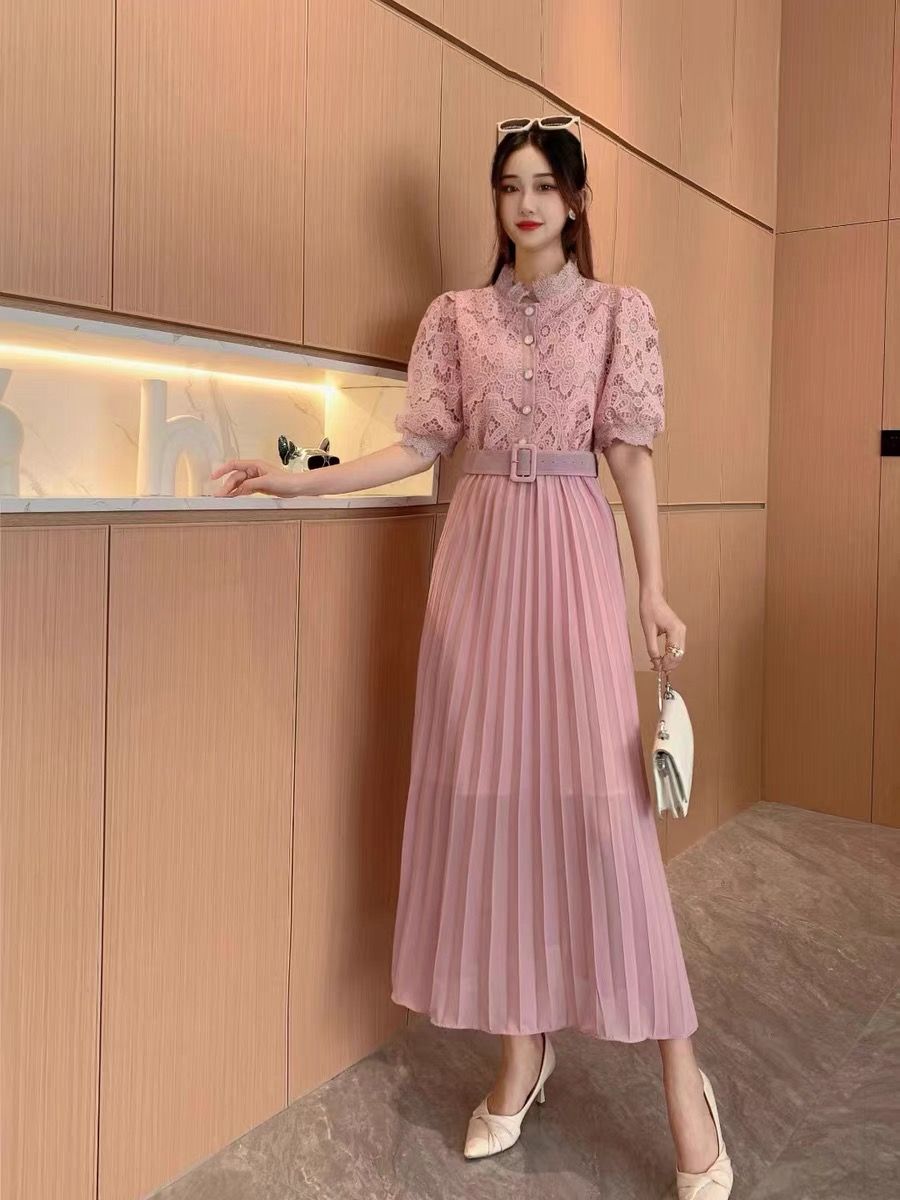 He knows me best lace dress FD203 image