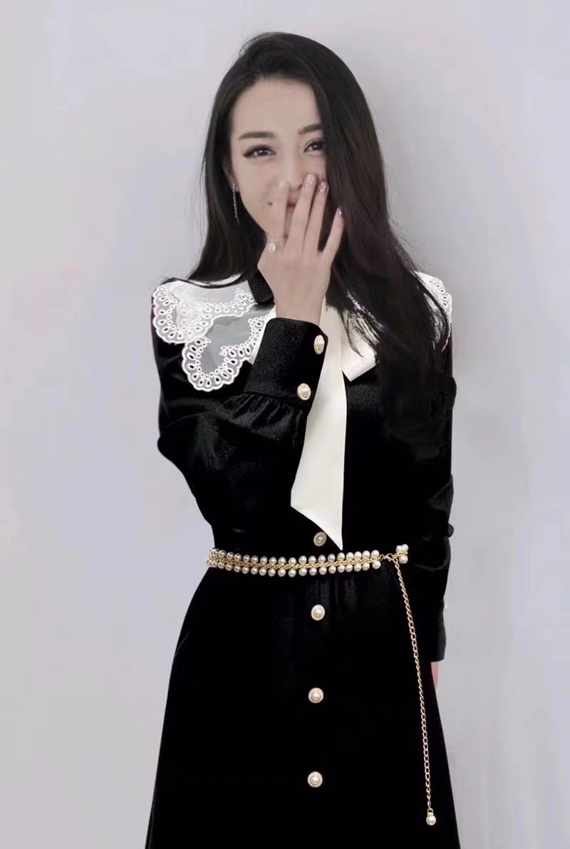 Fit for a royal cashmere dress FD254 image