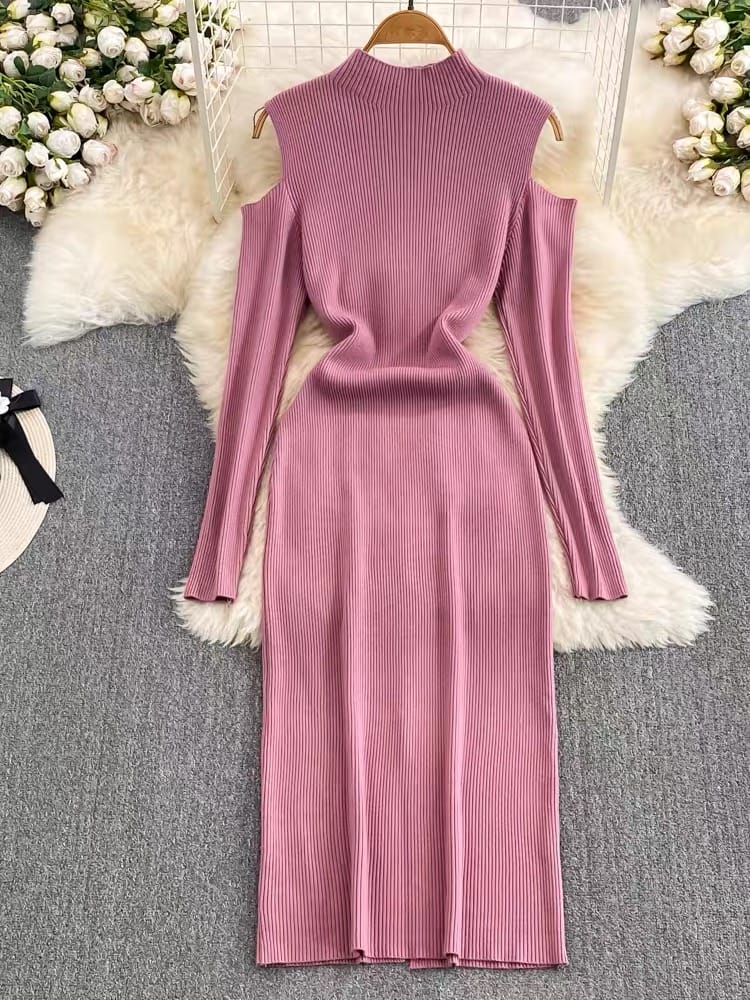 Always petty knitted dress KD189 image