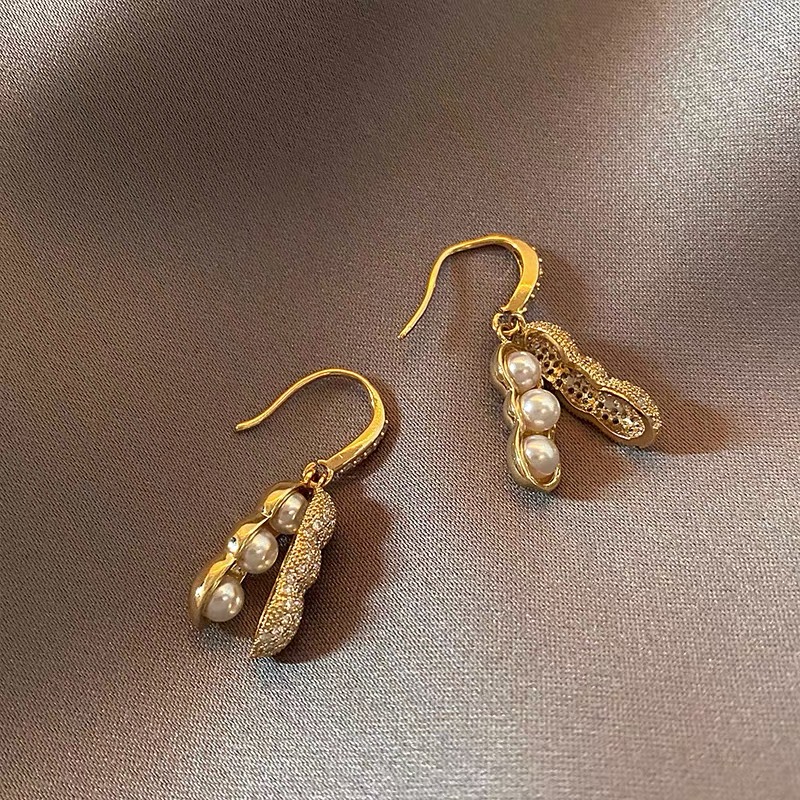 Egyptian cleopatra nut earrings JW124 image