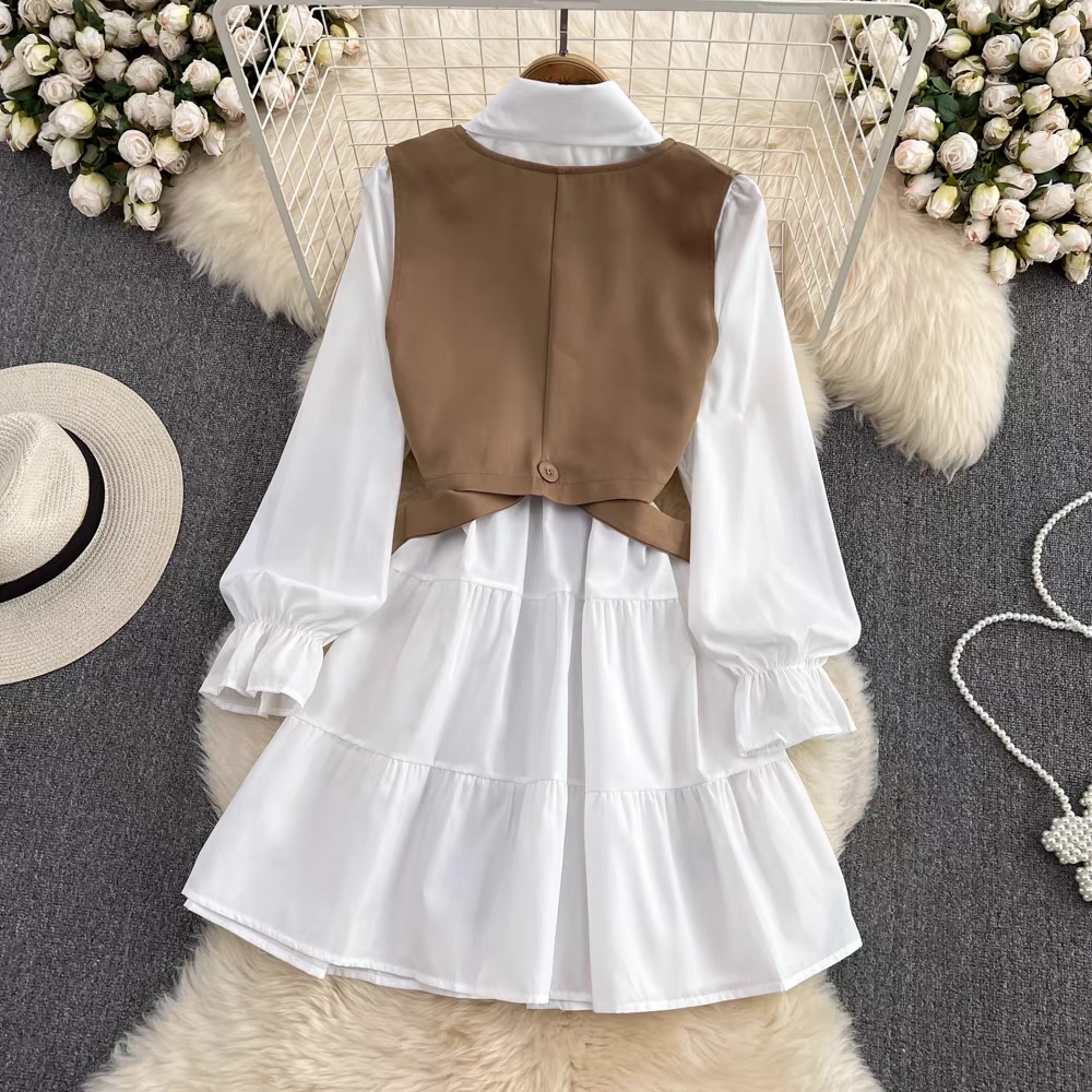 On cloud nine shirt dress & waist coat SDZZ611 image