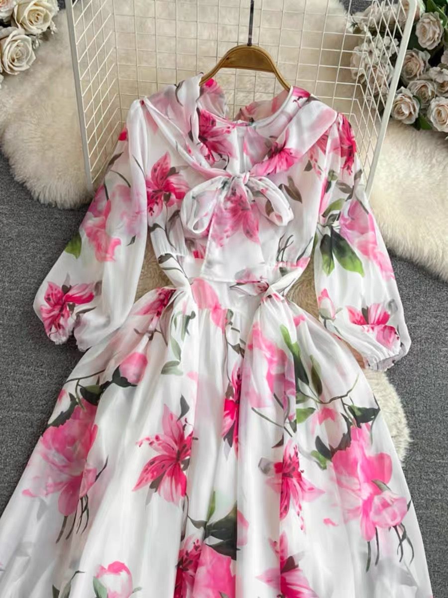 The legend floral dress CD691 image