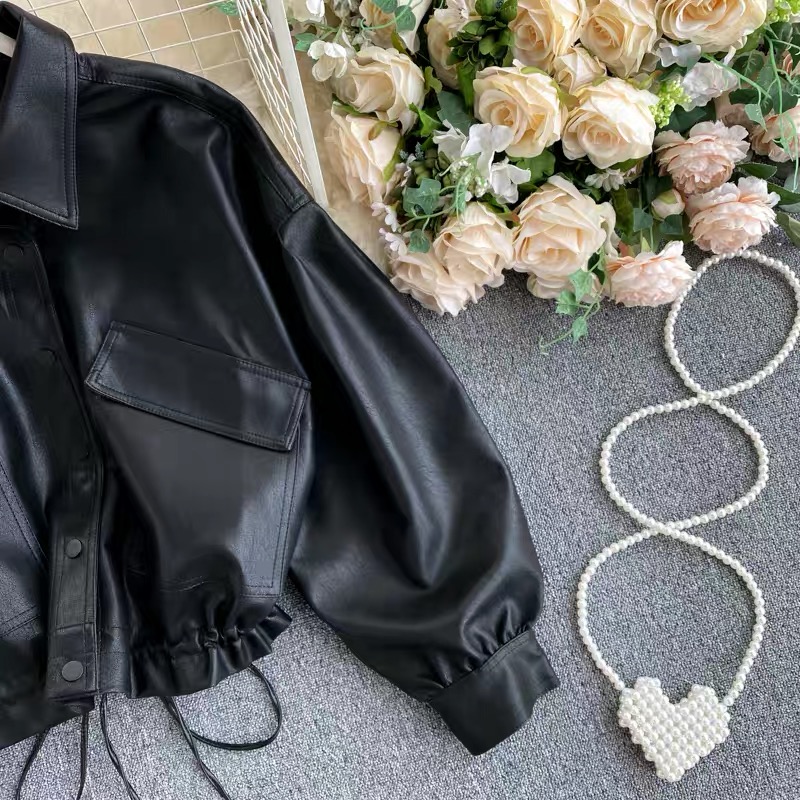 High fashion leather jacket LJ101 image