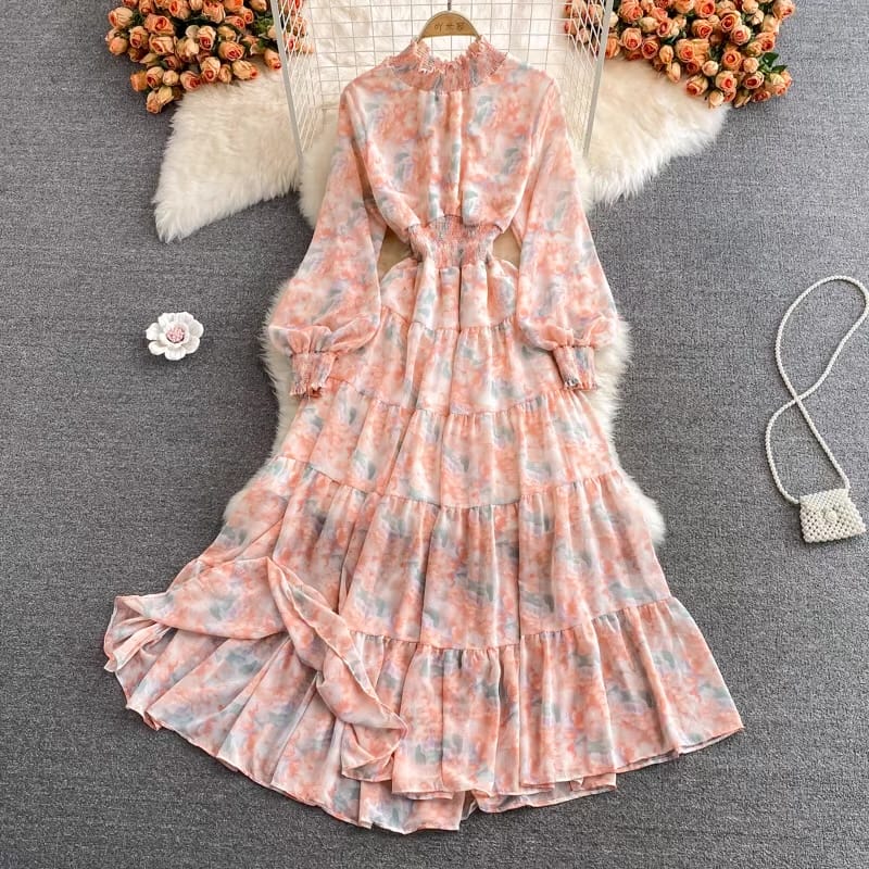 Whisked away floral dress CD34 image