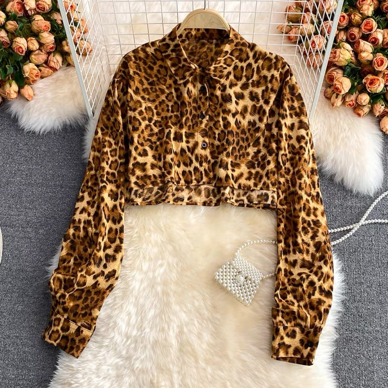 Wild for you crop top image