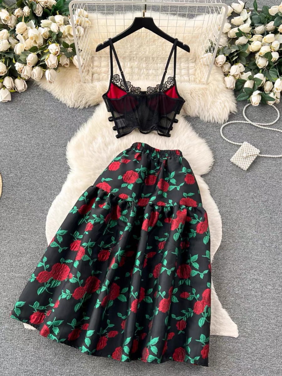 Glamorous Barbie floral set TPZZ2613 image