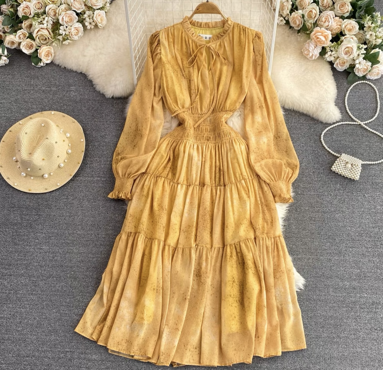 Be kind to me ruched dress CD237 image