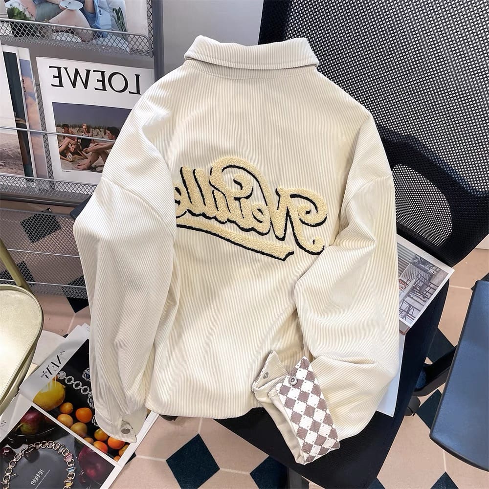 Billonaire girlfriend corduroy shirt SDZZ959 image