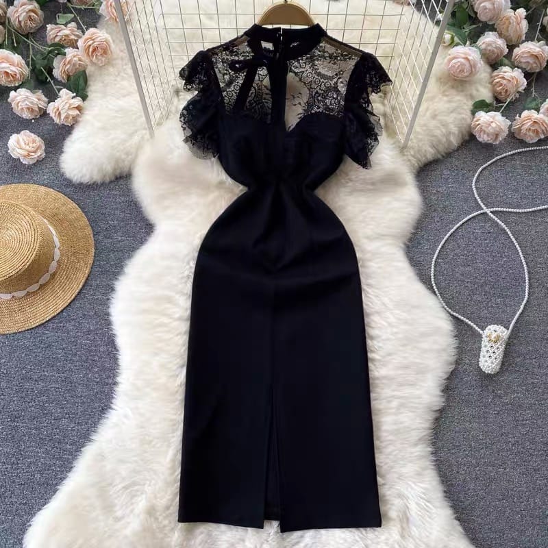 Pay my bill lace gown FBC8 image