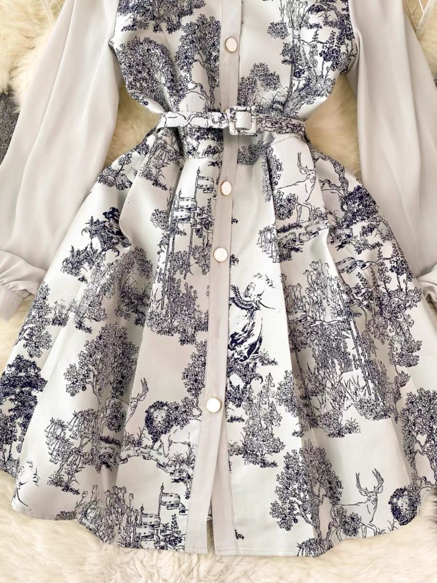 Showing up designer Dress FD379 image