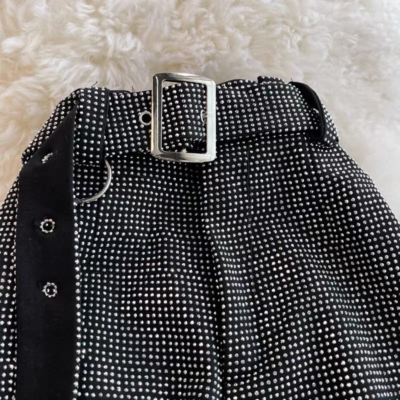 Own the party glitter pants & belt TTPZZ192 image