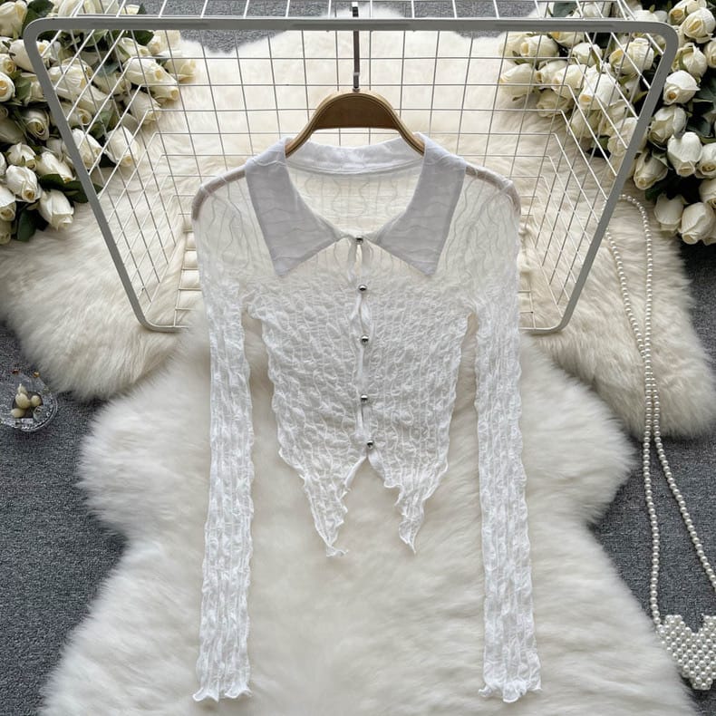 Frilly feel top TZZ2406 image