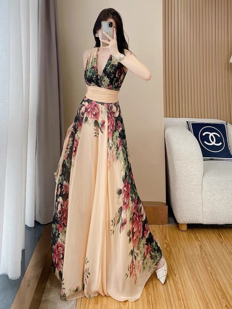 Love again floral dress EVD13 image