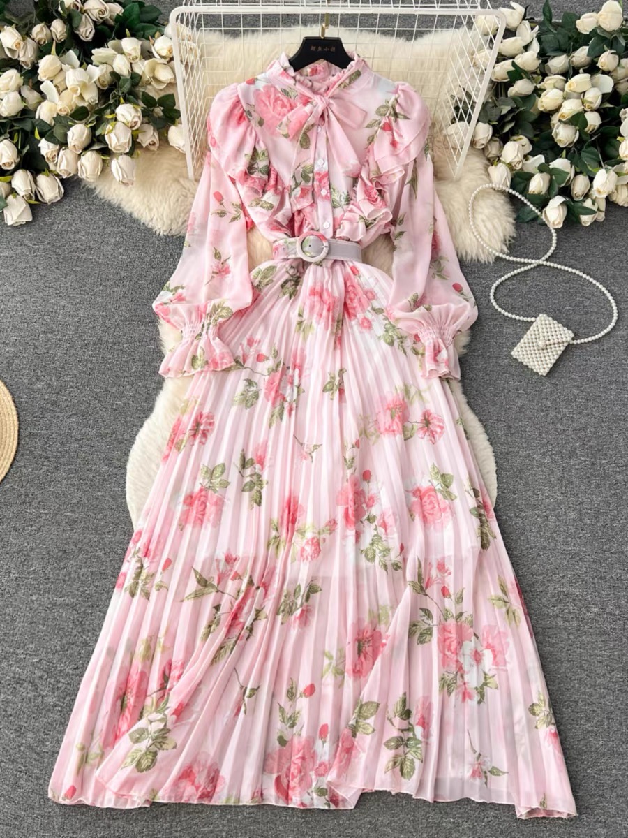 Statue worthy floral dress CD462 image