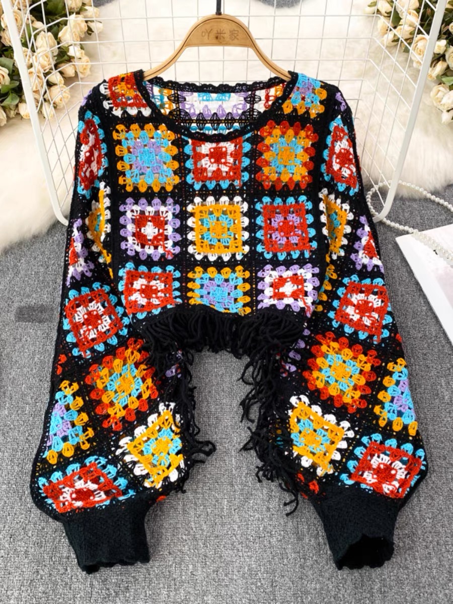 Only want you crotchet sweater SSZZ393 image